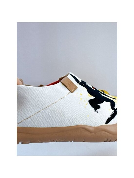 UIN Smile Always Canvas Slip-On Shoes Smiley Face Men’s Size 10 main image 12